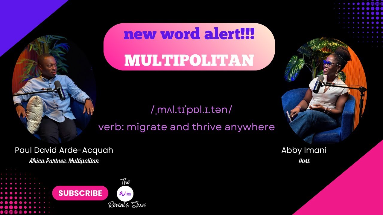 New Word Alert!!! MULTIPOLITAN!!! /ˌmʌl.tiˈpɒl.ɪ.tən/ Verb: migrate and thrive anywhere.