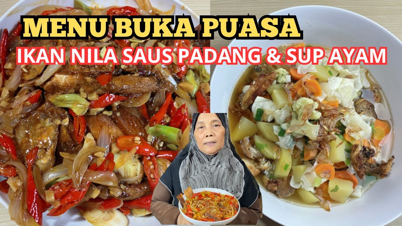 Nila Saus Padang + Sup Ayam ala Mam, Perpaduan Pedas & Gurih! #Nilasauspadang #Supayam