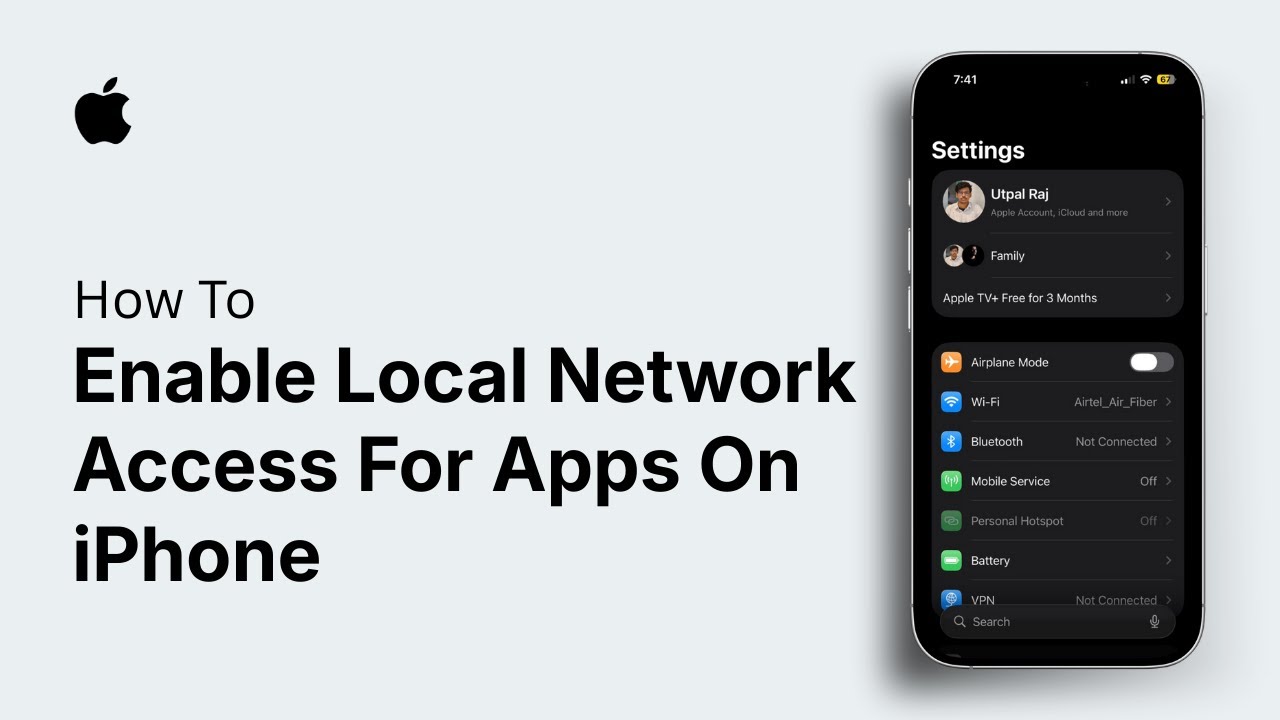 How To Enable Local Network Access For Apps On iPhone