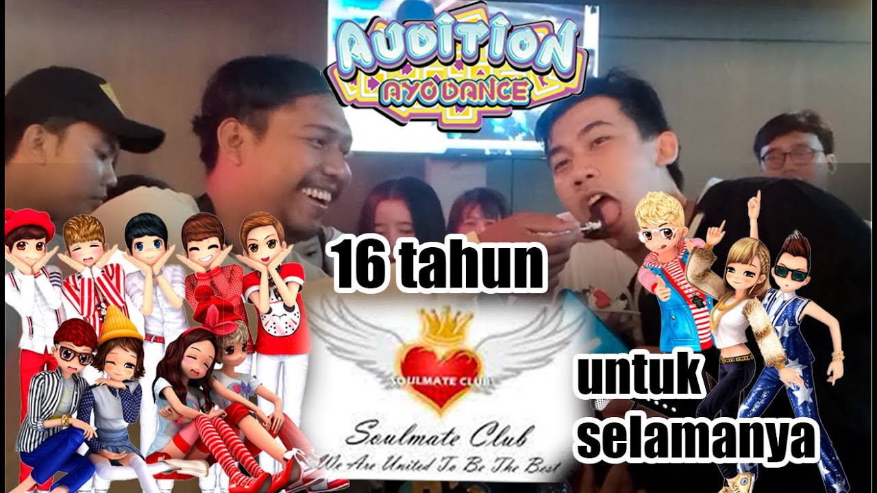 SouLmaTe 16 Tahun Untuk Selmannya Di Audition Ayodance