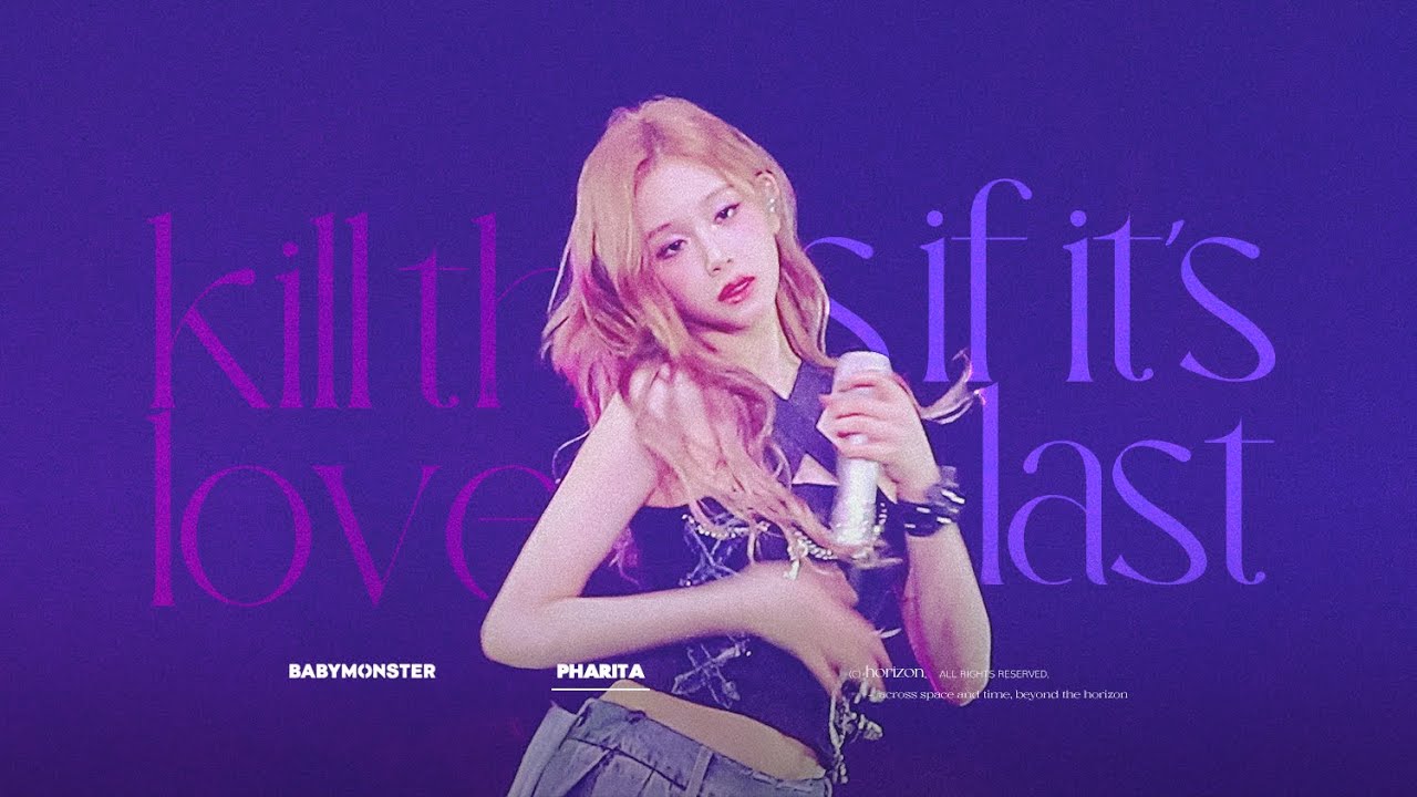 250524 HELLO, MONSTERS in HONGKONG 홍콩 콘서트 Kill This Love + 마지막처럼 BABYMONSTER PHARITA 베이비몬스터 파리타 직캠