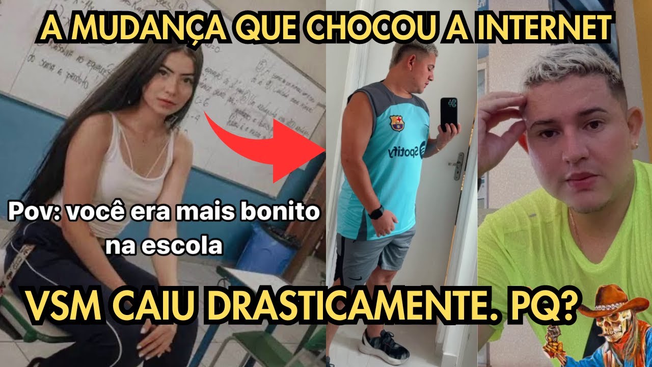 A TRANSFORMAÇÃO QUE DERRUBOU A BELEZA. PQ?