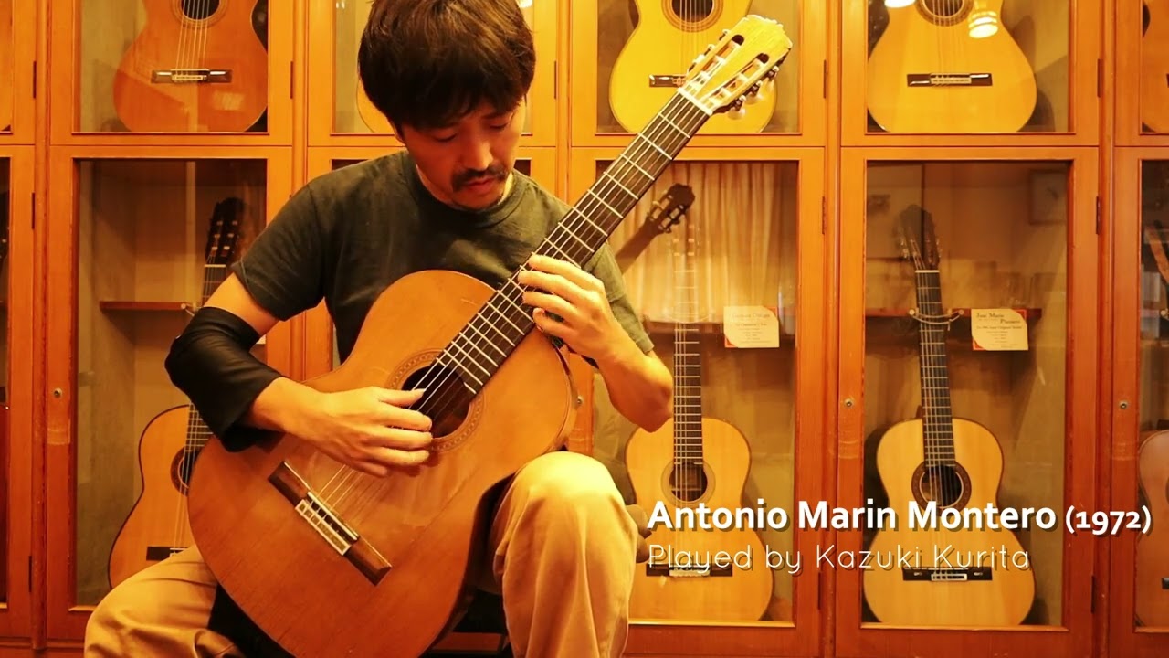アントニオ・マリン・モンテロ  (Antonio Marin Montero)  1972 【ギターショップアウラ：Guitarshop Aura】