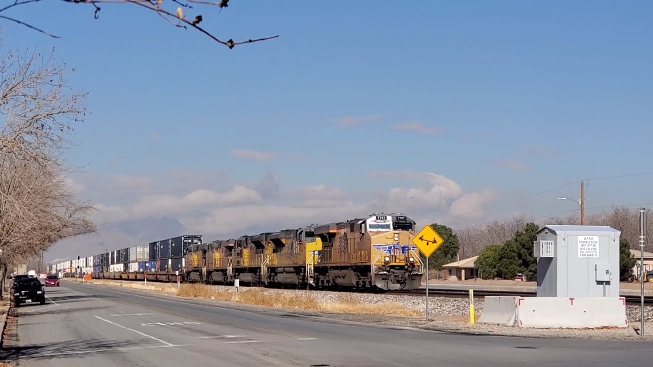 Railfanning in 3 Locations in El Paso, TX 01/18 - 23/2021