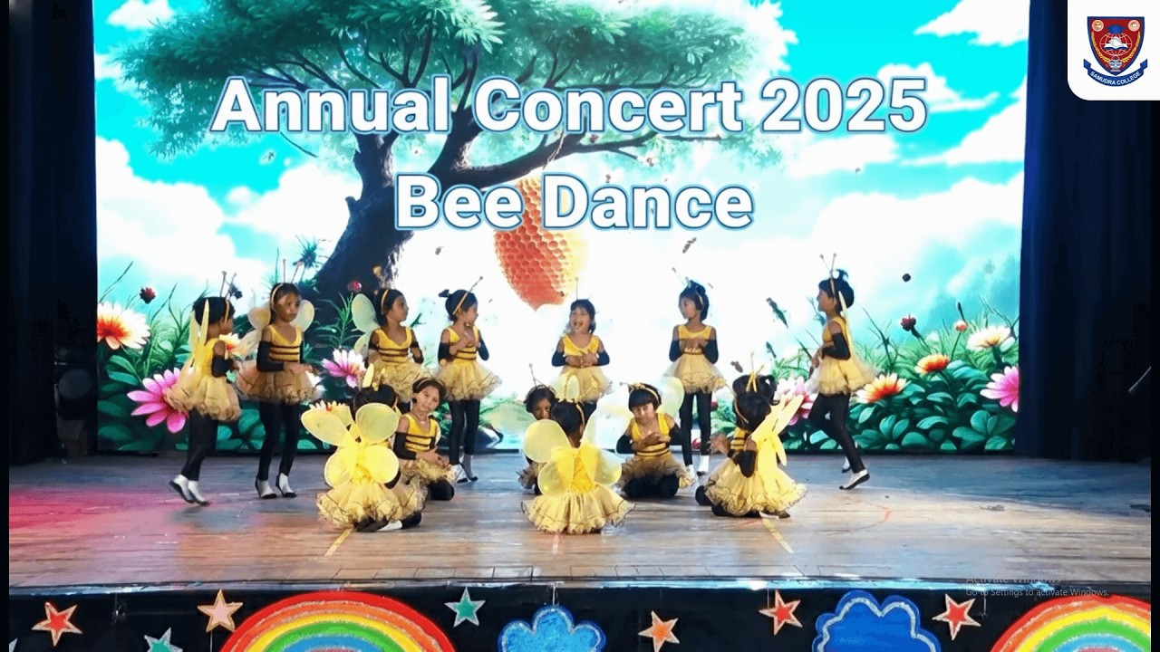 🌈 Samudra College Annual Concert - Bee Dance ✨
