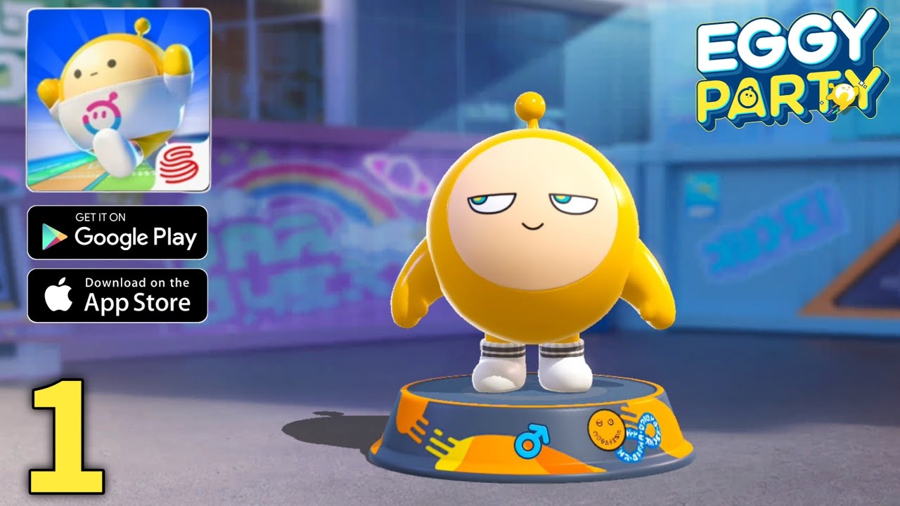 Eggy Party Gameplay Walkthrough Part 1 (ios, Android)