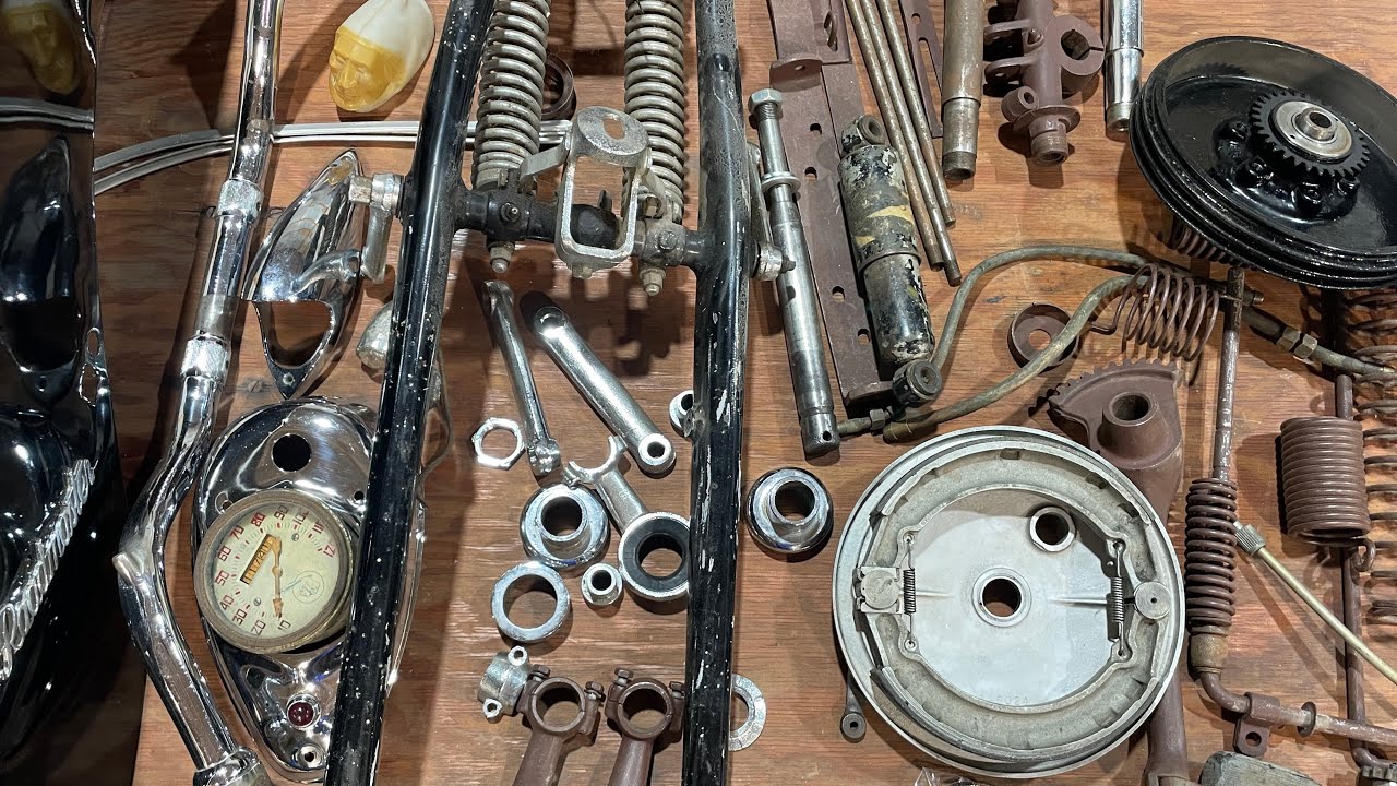 I just bought a 1948 Indian Chief! (in pieces)