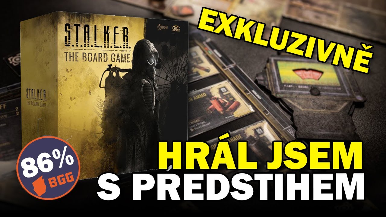 S.T.A.L.K.E.R 2 |  Hrál jsem deskovku Stalkera před vydáním!
