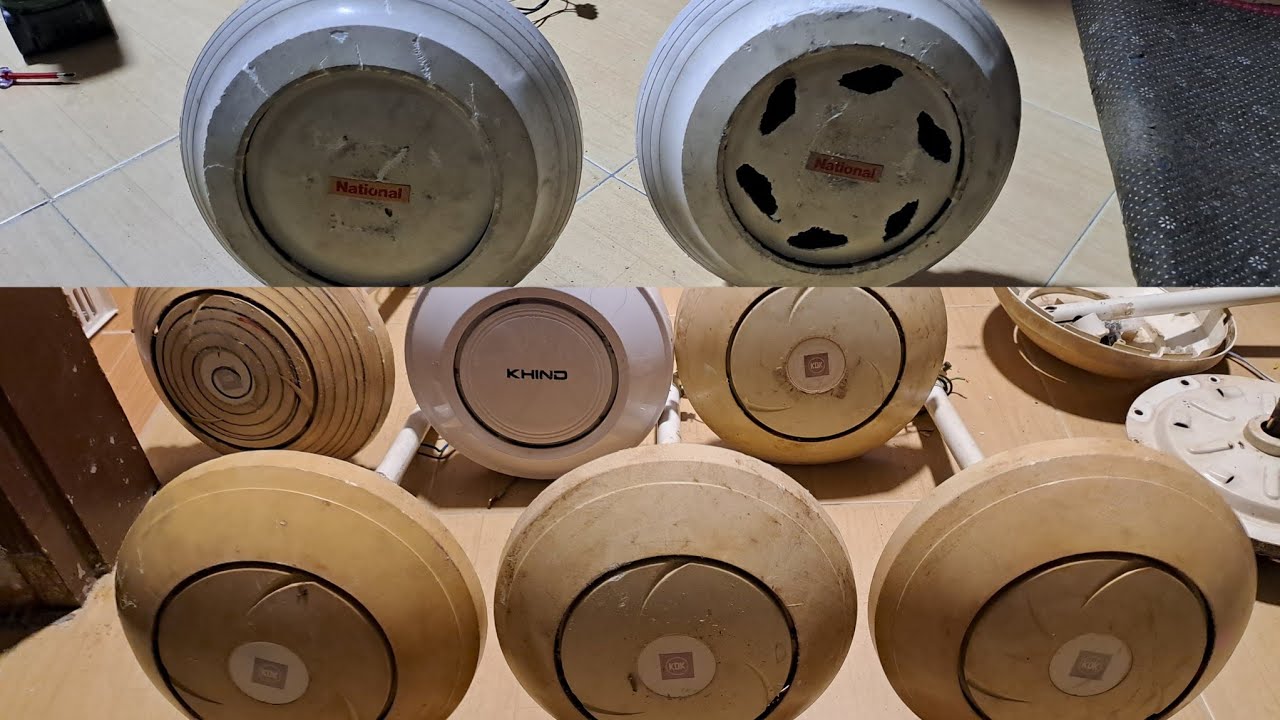Testing 8 ceiling fan from garbage (too much 😵😵)