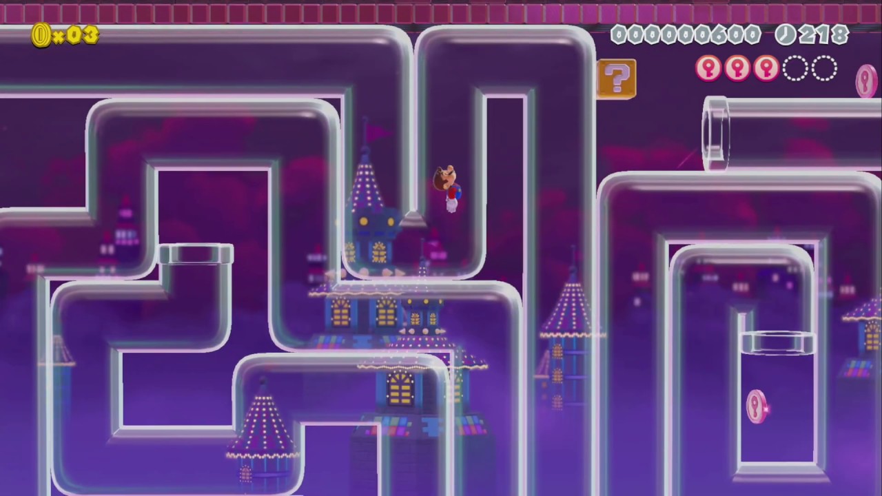Funland by Edantos ~ First Clear! - Super Mario Maker 2 - No Commentary 1bt 1bu