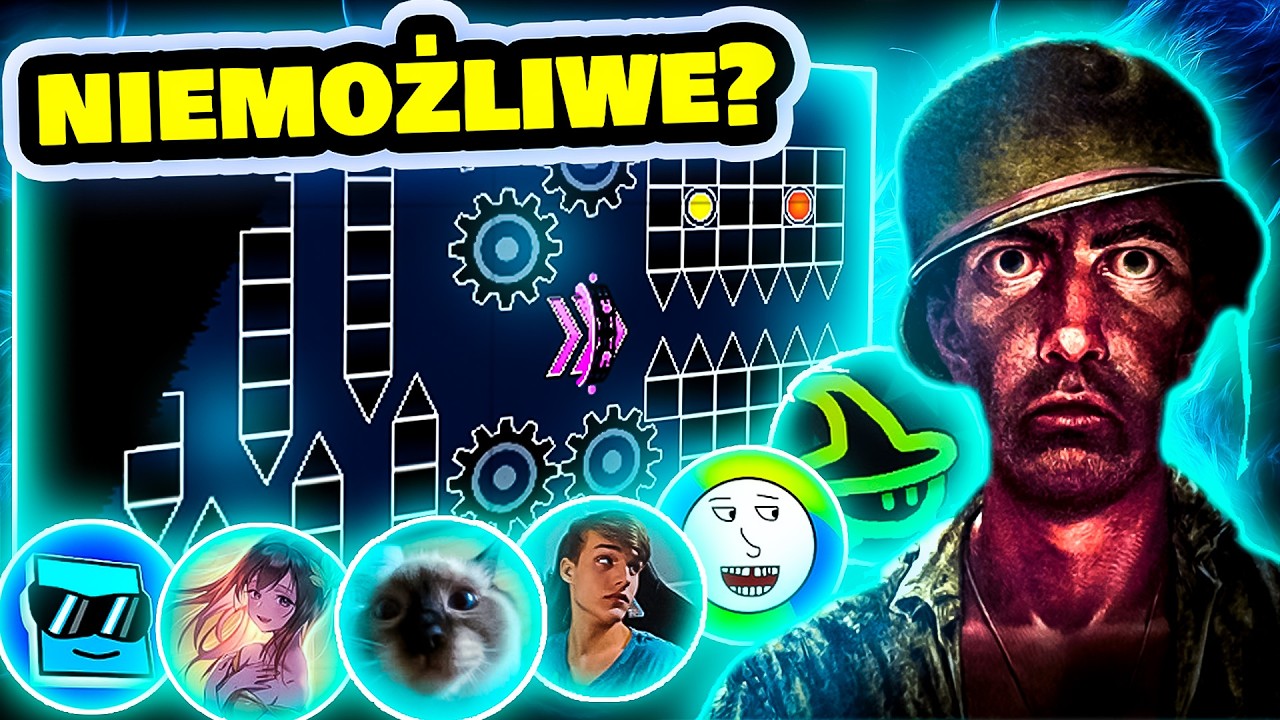 Gracze Geometry Dash Vs Absurdalne poziomy
