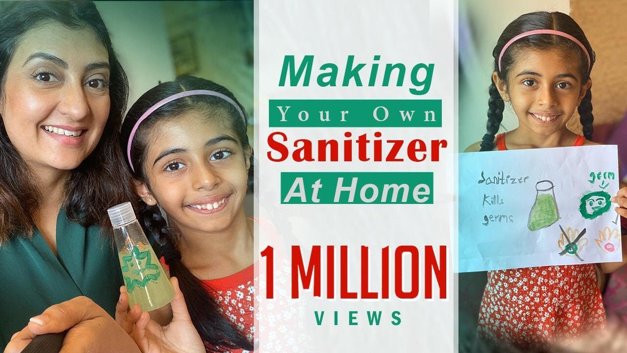 Making Your Own Hand Sanitizer At Home l DIY Hand Sanitizer Tutorial