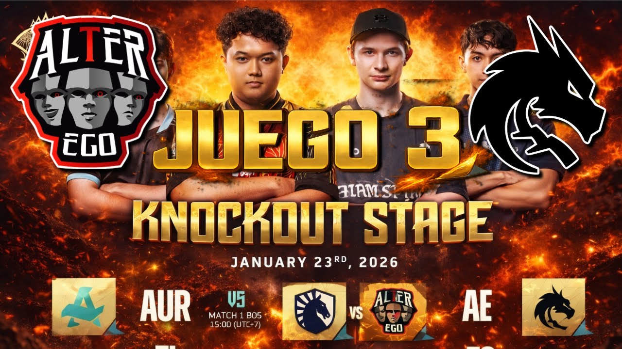 ALTER EGO VS TEAM SPIRIT JUEGO 3 | KIDBOMBA LA VUELVE A LIAR M7 MLBB