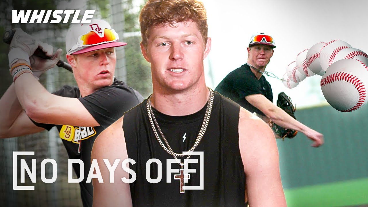 18-Year-Old Has A MAJOR LEAGUE Arm & Can LAUNCH Home Runs!