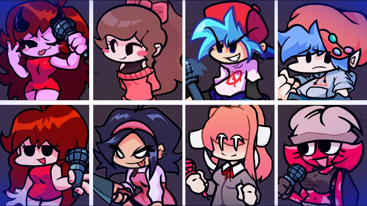 Dad Battle But Every Turn a Different Character Sings 🎶 (FNF But Everyone Sing It)