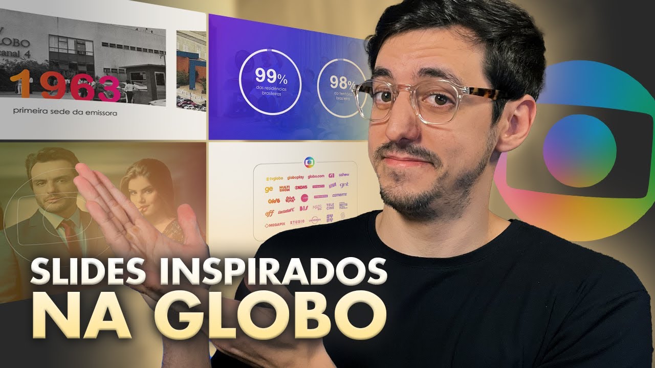 COMO FAZER UMA APRESENTAÇÃO EM POWERPOINT INSPIRADA NA GLOBO [Tutorial e slides editáveis GRÁTIS]