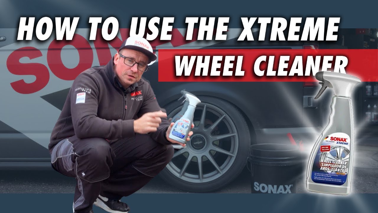 How to clean your wheels easily using SONAX Xtreme Full Effect Wheel Cleaner