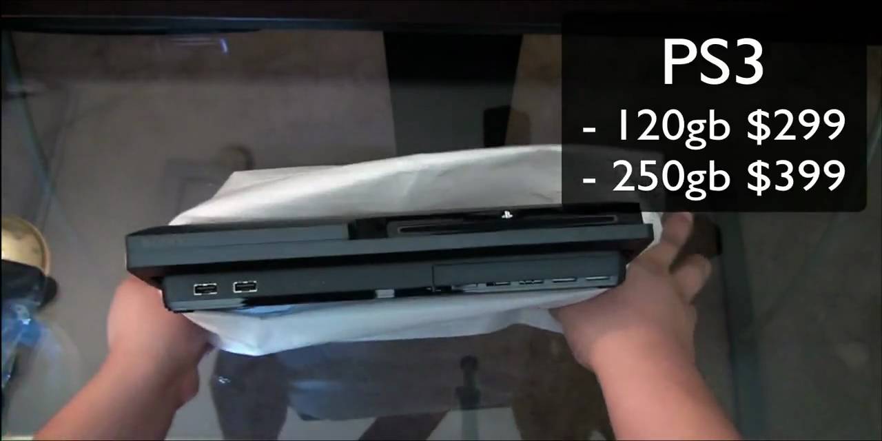 Sony PS3 Slim Unboxing - Español