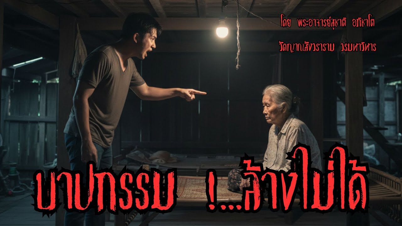บาปกรรม !ล้างไม่ได้ โดย พระอาจารย์สุชาติ อภิชาโต