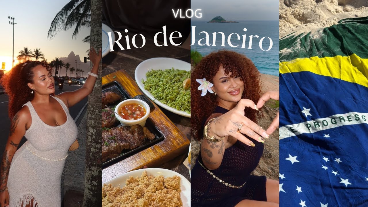 Vlog no Rio de Janeiro 🇧🇷| ipanema, rasta beach, escada selaron, joatinga, restaurantes & encontros