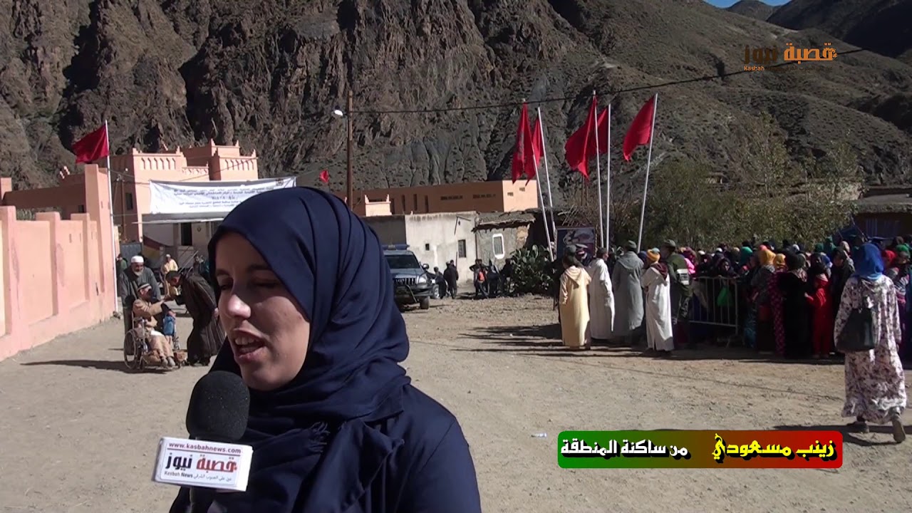 القافلة الطبية بالجماعة الترابية إيمي نولاون إقليم ورزازات