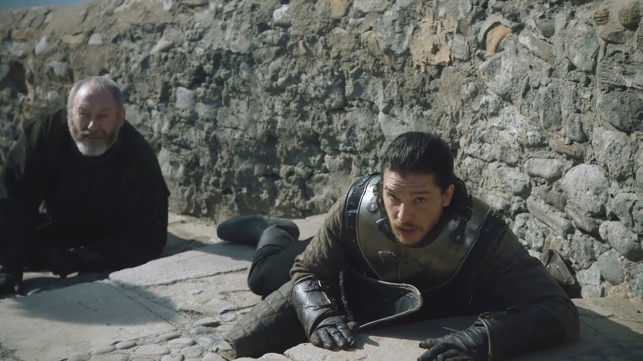 Jon Snow llega a Rocadragón | Juego de Tronos Español HD