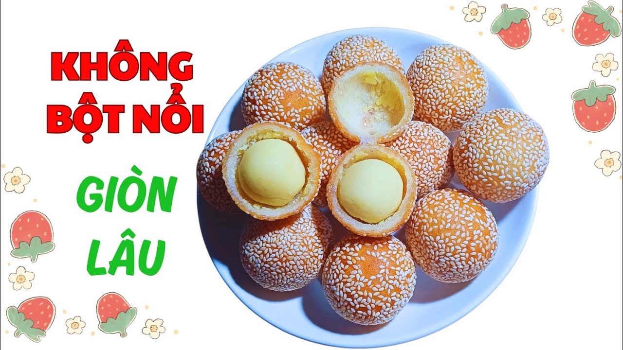 Bánh rán lúc lắc - Tất tần tật bí kíp để bánh giòn lâu, không bột nổi.