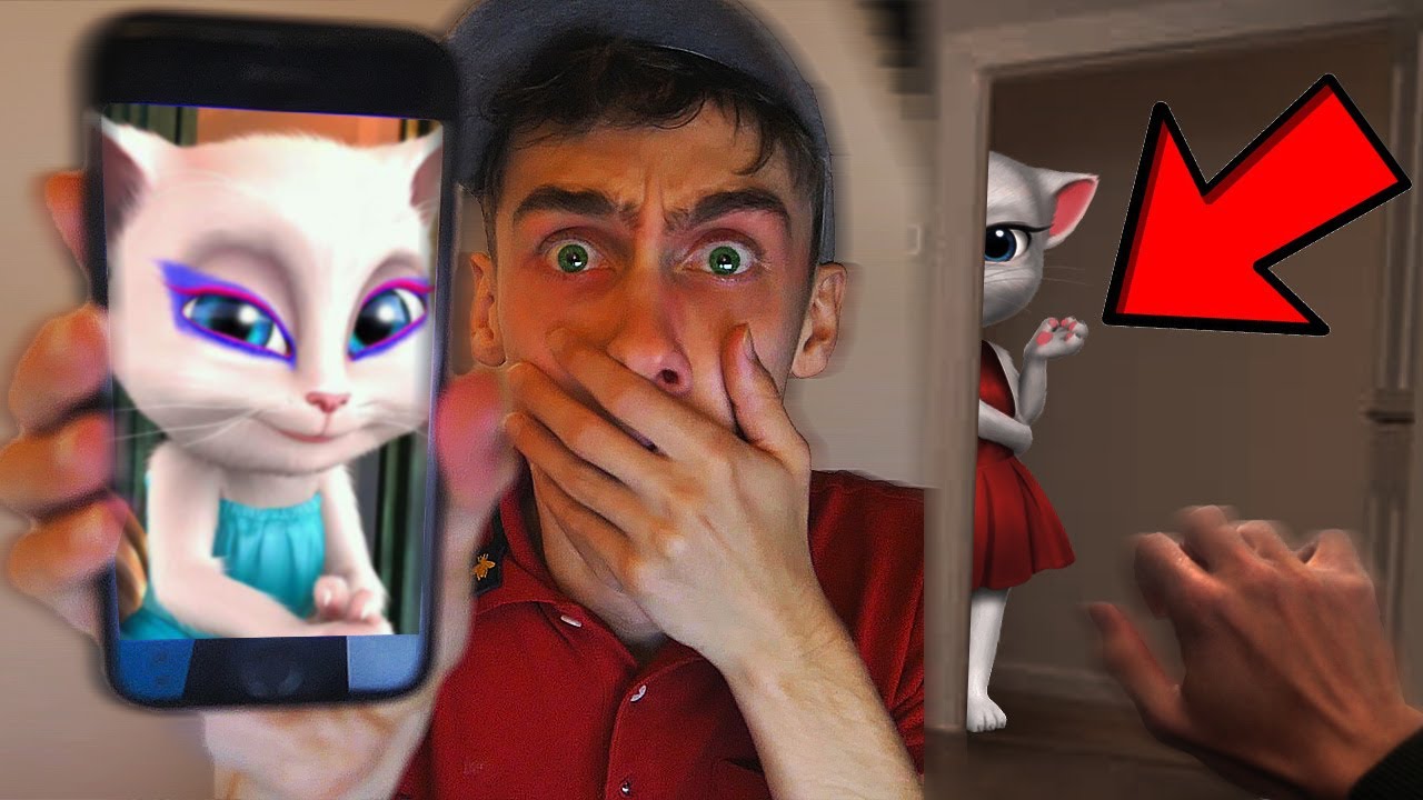 KIJK NOOIT IN DE OGEN VAN TALKING ANGELA!