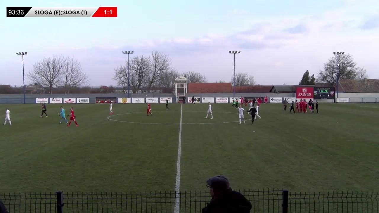 Vojvođanska liga Jug / FK Sloga Erdevik - FK Sloga Temerin / 16. kolo