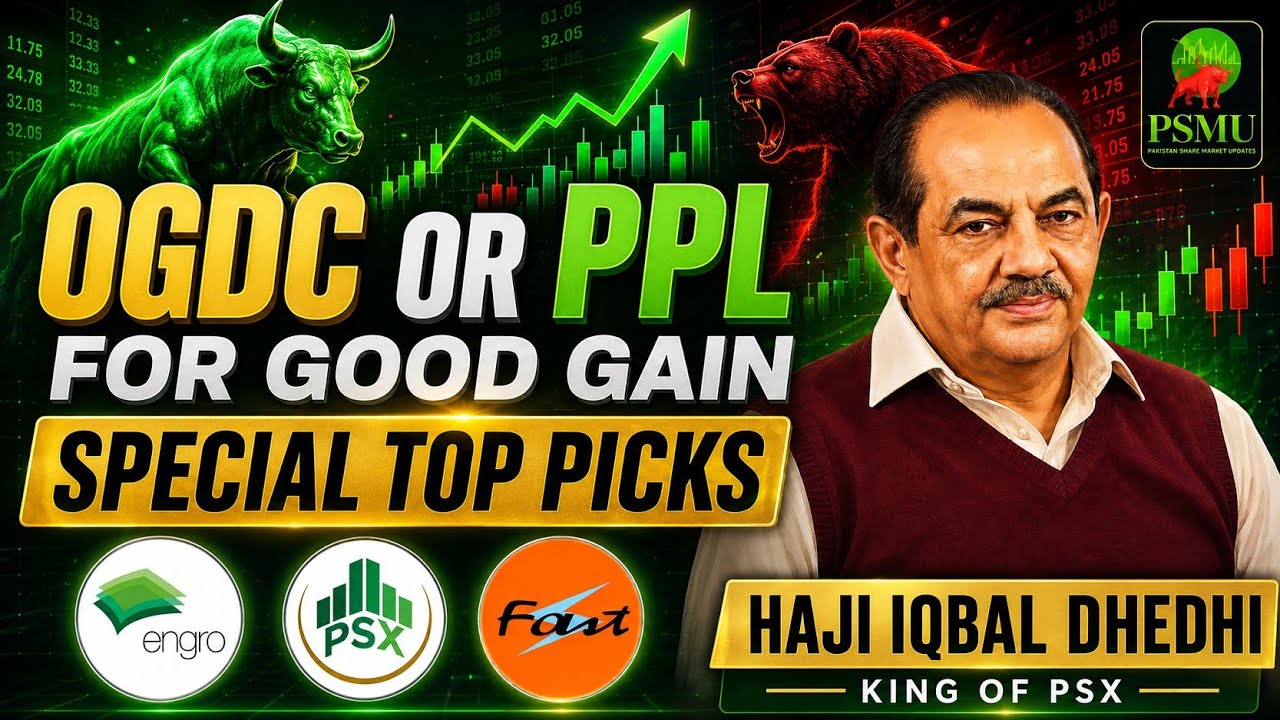 Special Top Picks | Fcl, Engro, Psx | Haji Iqbal Dhedhi | 29 Aug | PSMU