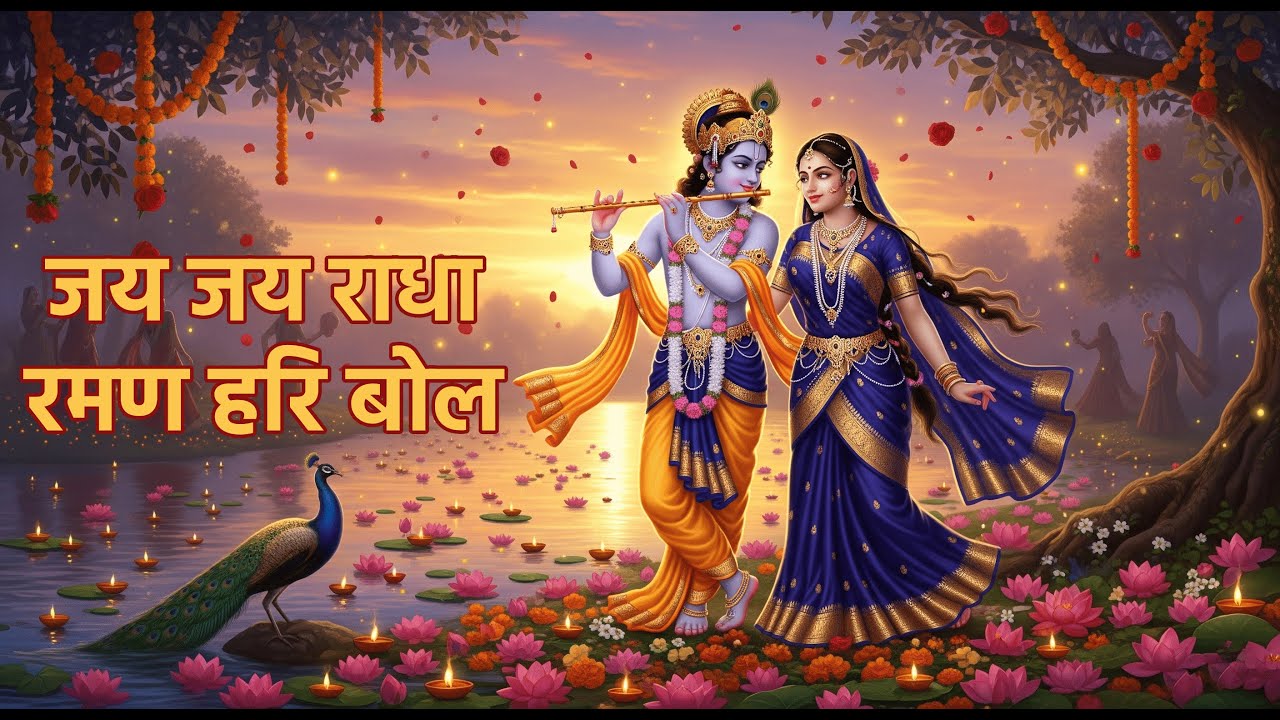 जय जय राधा रमण हरि बोल भजन🎶 Jai Jai Radha Raman Jari Bol Bhajan🙏 #KrishnaBhajan #HariBol