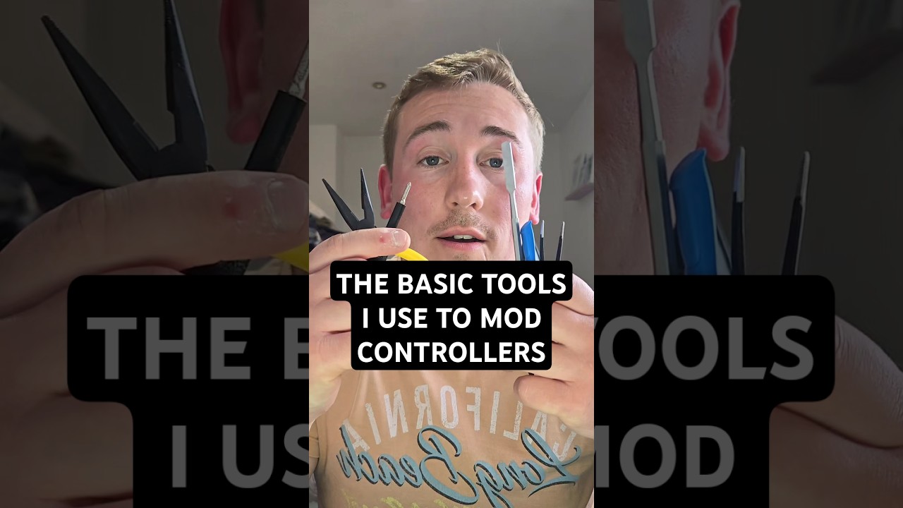 The basic Tools I use to mod controllers! #gaming #playstation #console #consolemodding #controller