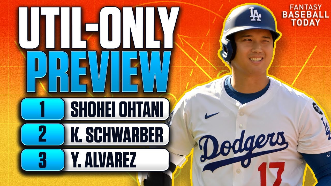 2026 UTIL-Only Preview & Position Previews Recap! | Fantasy Baseball Advice