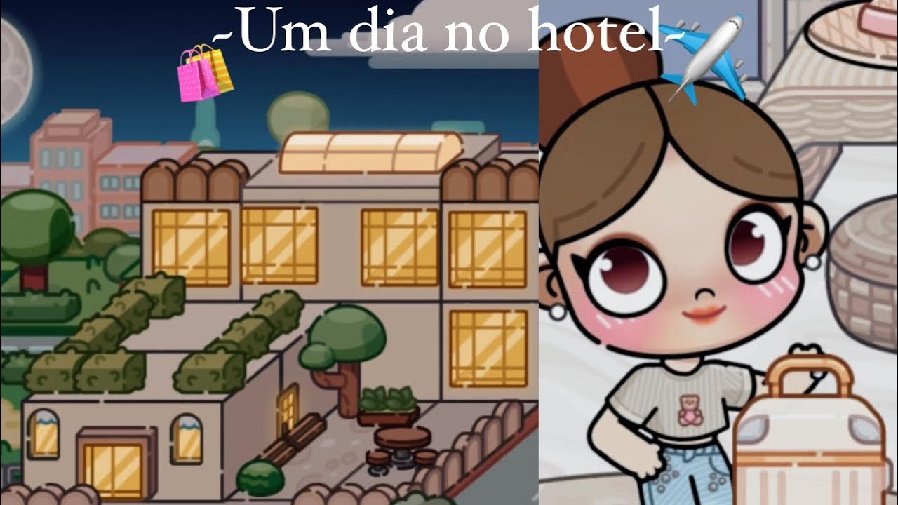 ~Um dia no hotel~ parte 1 🤍🦋🫧