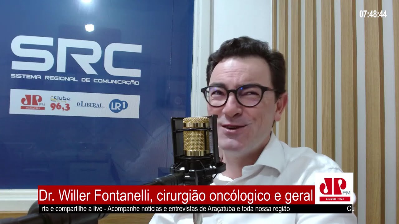 Entrevista com dr. Willer Fontanelli, cirurgião oncólogico | Jornal da Manhã Araçatuba | 03.03.2026