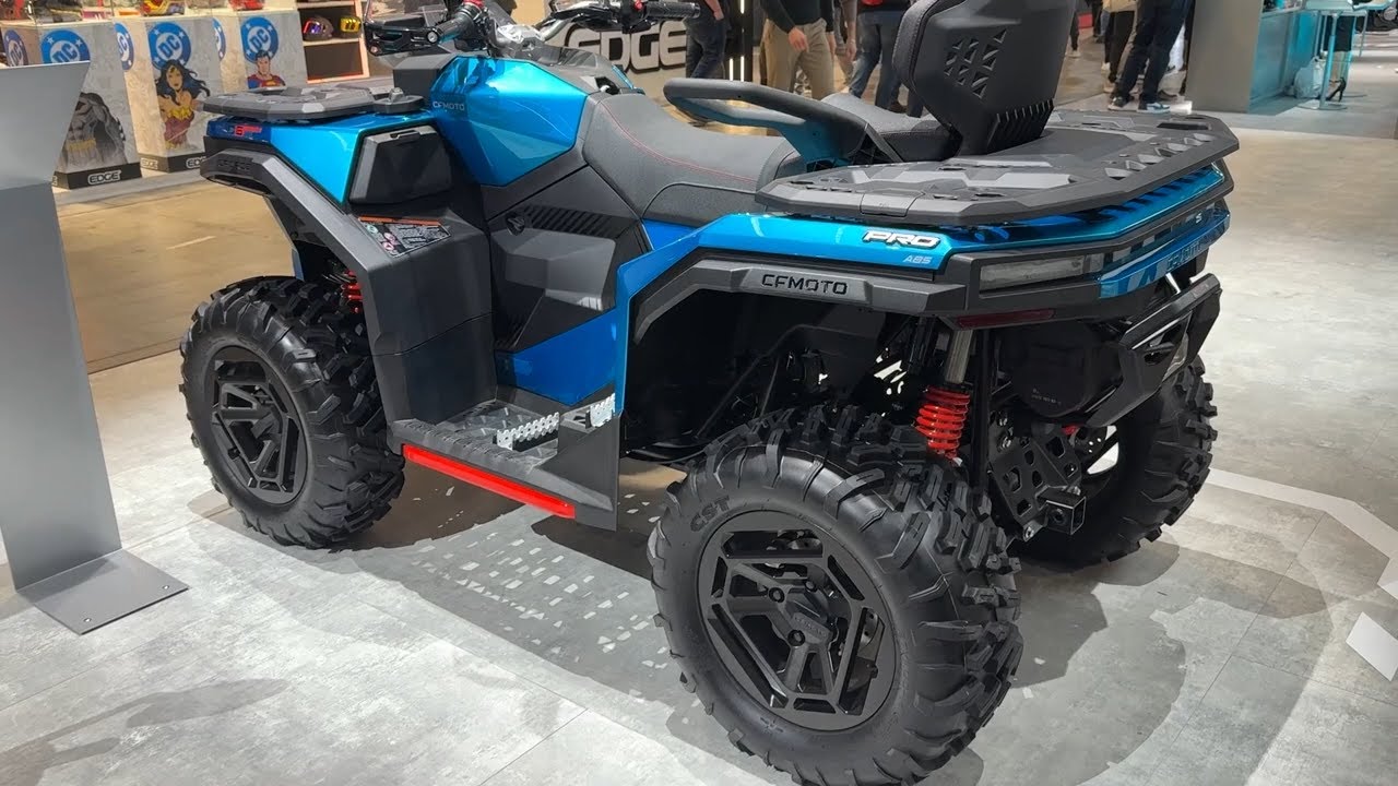 2026 CFMOTO CFORCE C6 Pro Touring Walkaround | EICMA 2025 - The Cyber ATV with Adaptive Suspension!