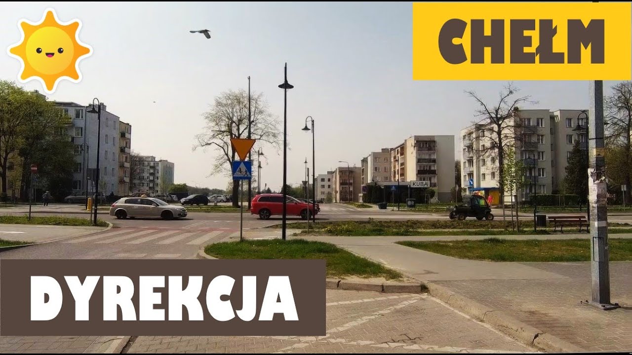 Chełm wiosną, osiedle Dyrekcja - Chełm in spring, Dyrekcja housing estate