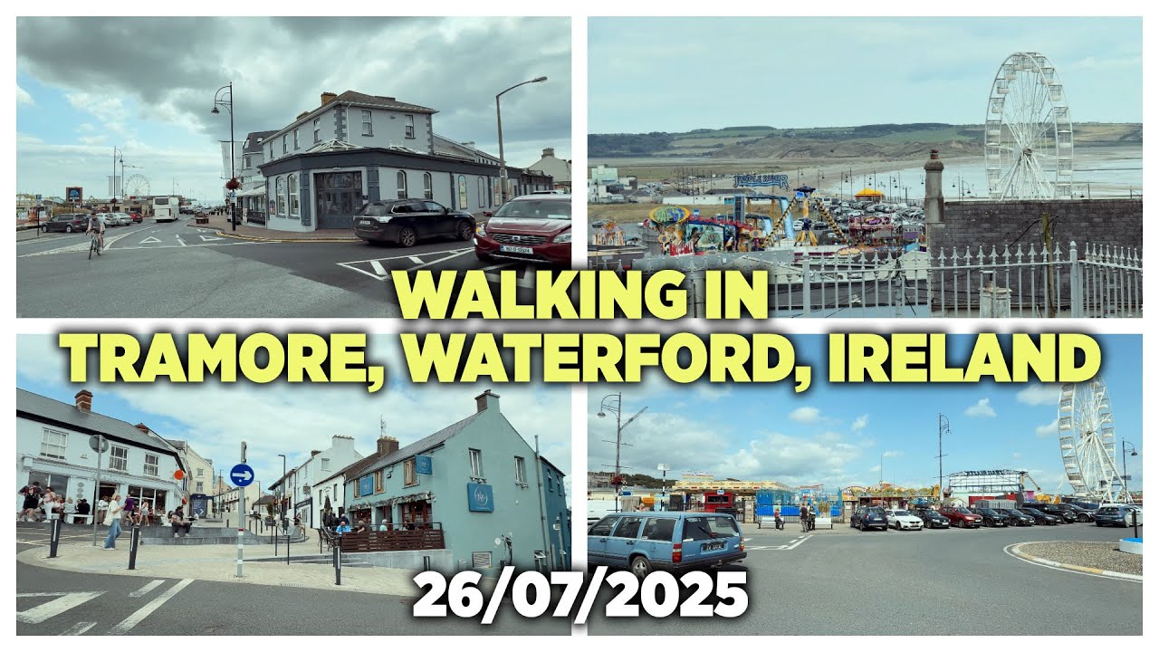 Walking in Tramore, Waterford, Ireland - 26/07/2025