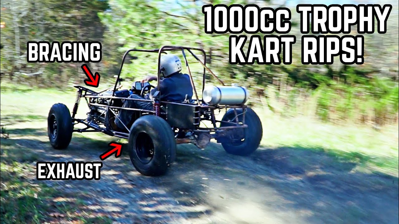 1000cc Mini Trophy Truck Build Pt. 14 | Test Drive, Exhaust, Working Out the Bugs!
