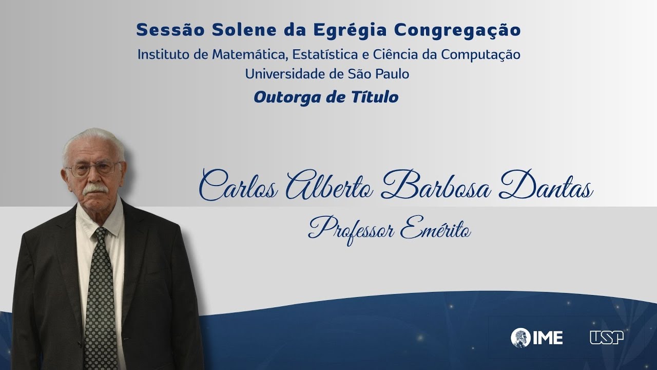 Sessão Solene de Outorga do Título de Professor Emérito
