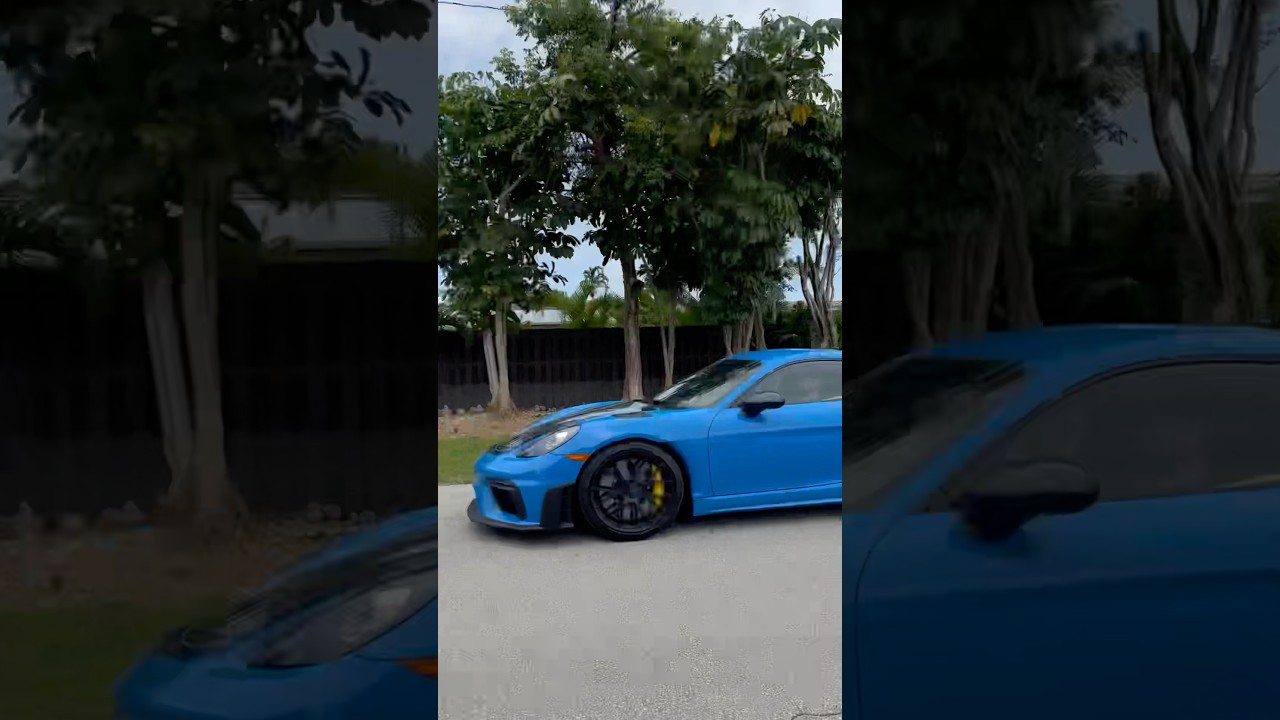 Porsche 718 Cayman GT4RS SOUL Performance Exhaust 🔥