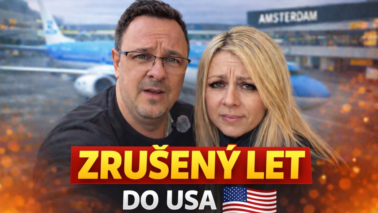 Zrušený let do USA hotel zdarma v Amsterdamu a cesta přes noc