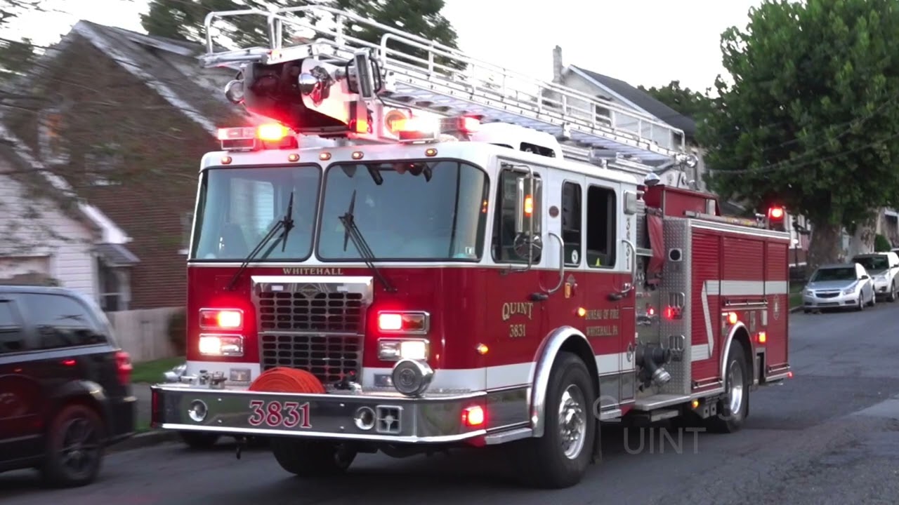 Whitehall Township Fire Department Quint 3831 Responding 9/24/21