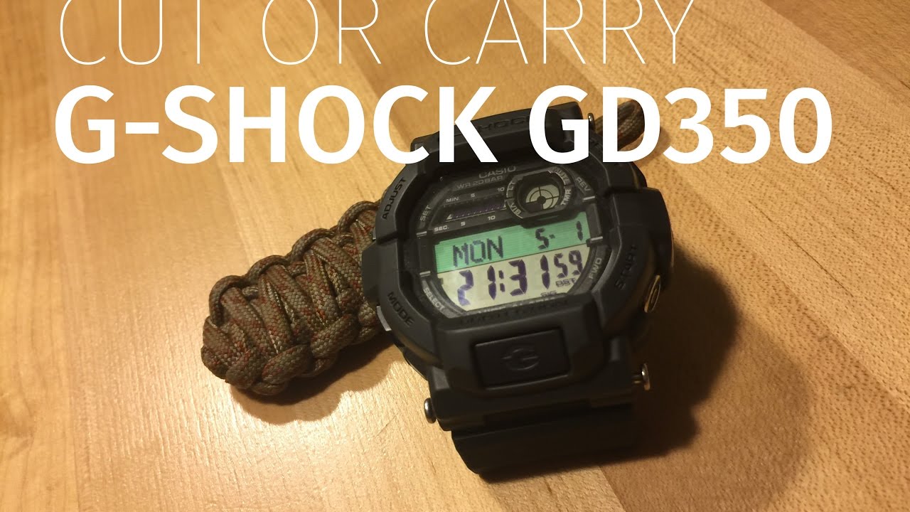 Casio G-Shock GD350 Review - Big, Bold, Boss G-Shock
