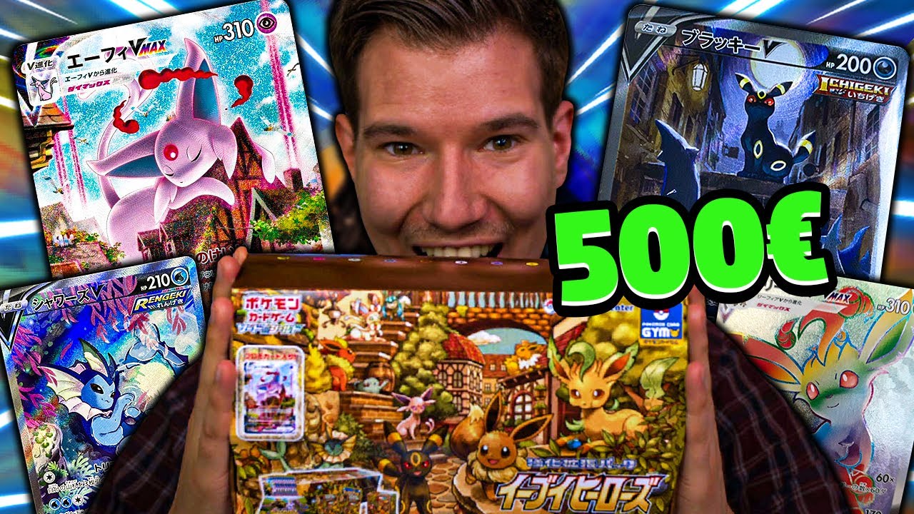 Wir öffnen die 500€ Eevee Hero Special Box!😍🤑 Pokémon Opening