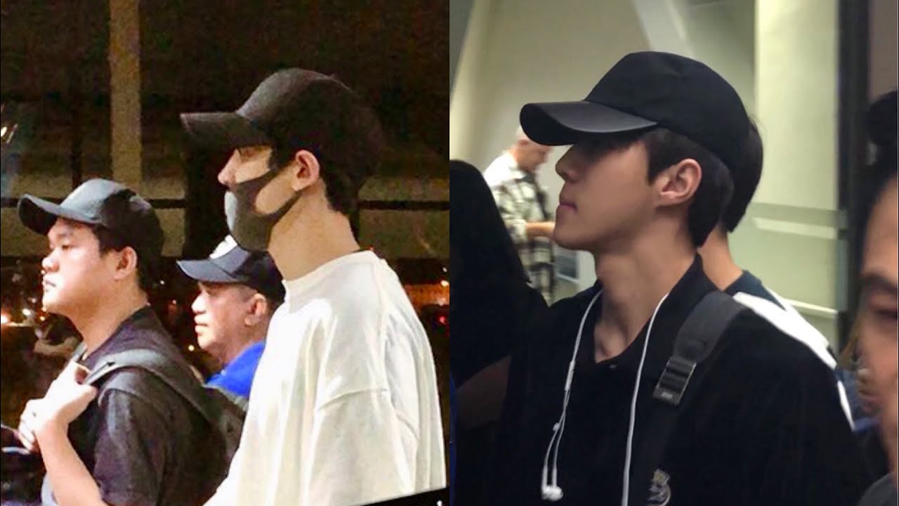 180427 EXO arrived at NAIA Airport ( Manila )