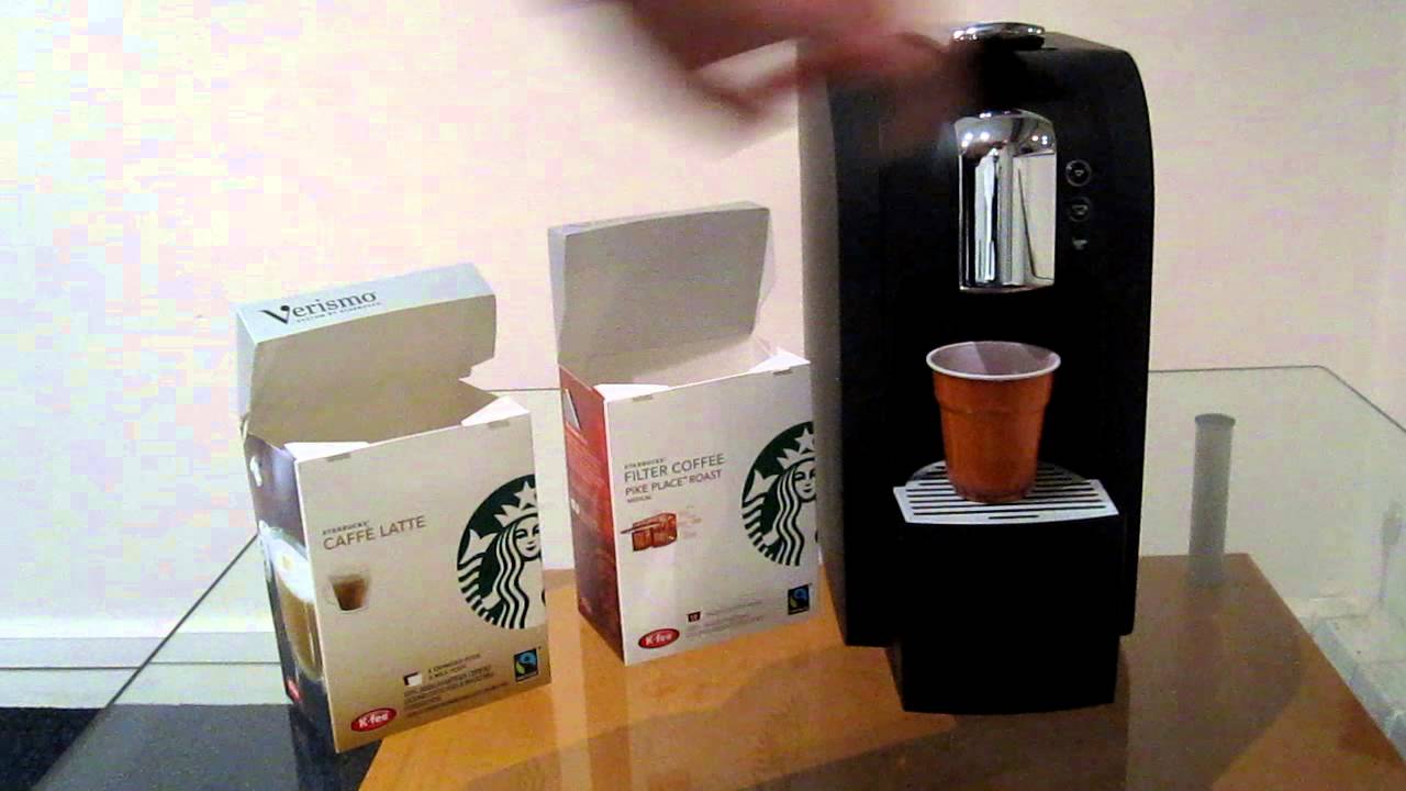 Starbucks Verismo espresso