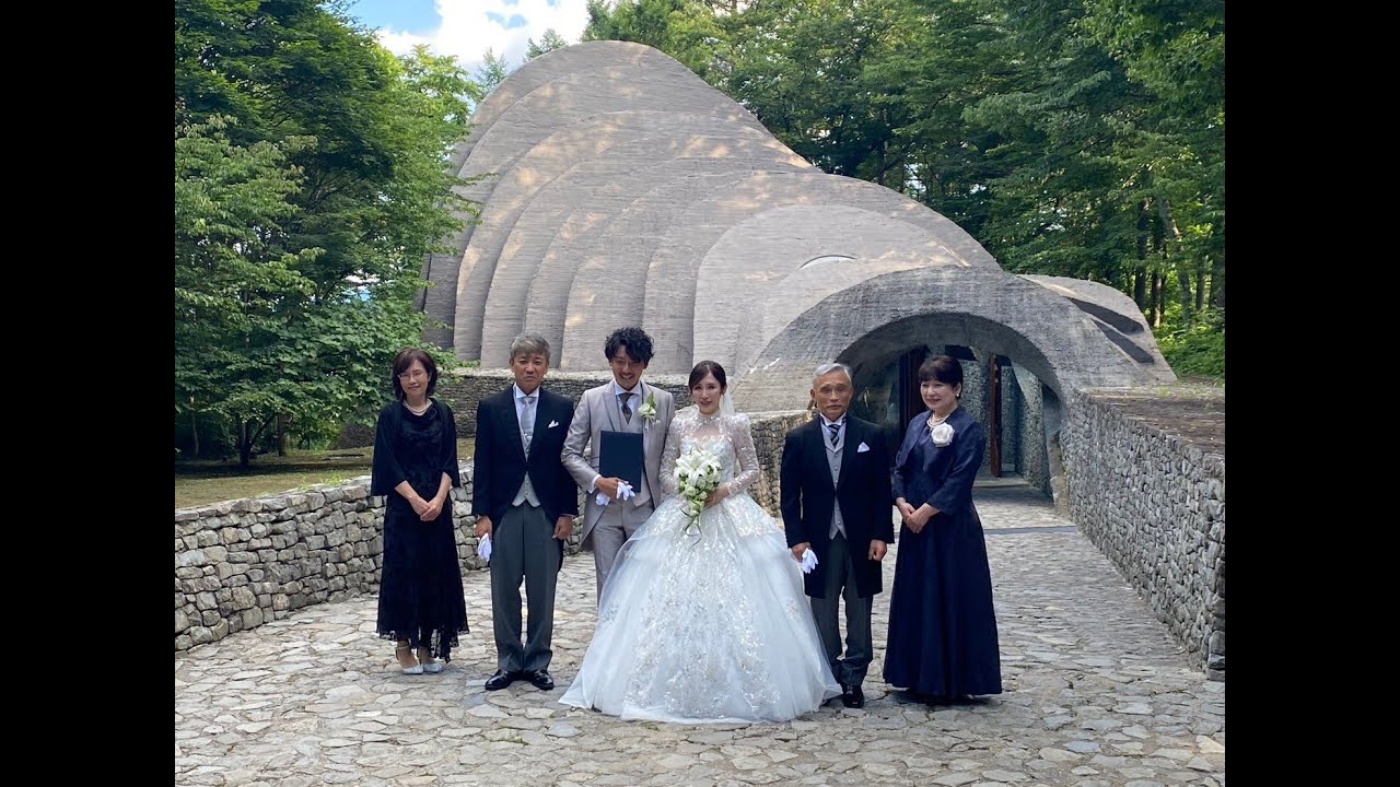 結婚式 石の教会 20240801