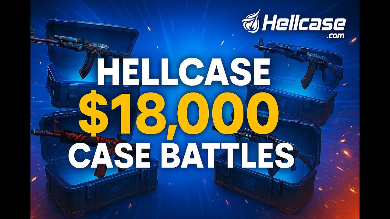 HELLCASE $18000 CASE BATTLES | hellcase promo code 2025 | hellcase case opening 2025