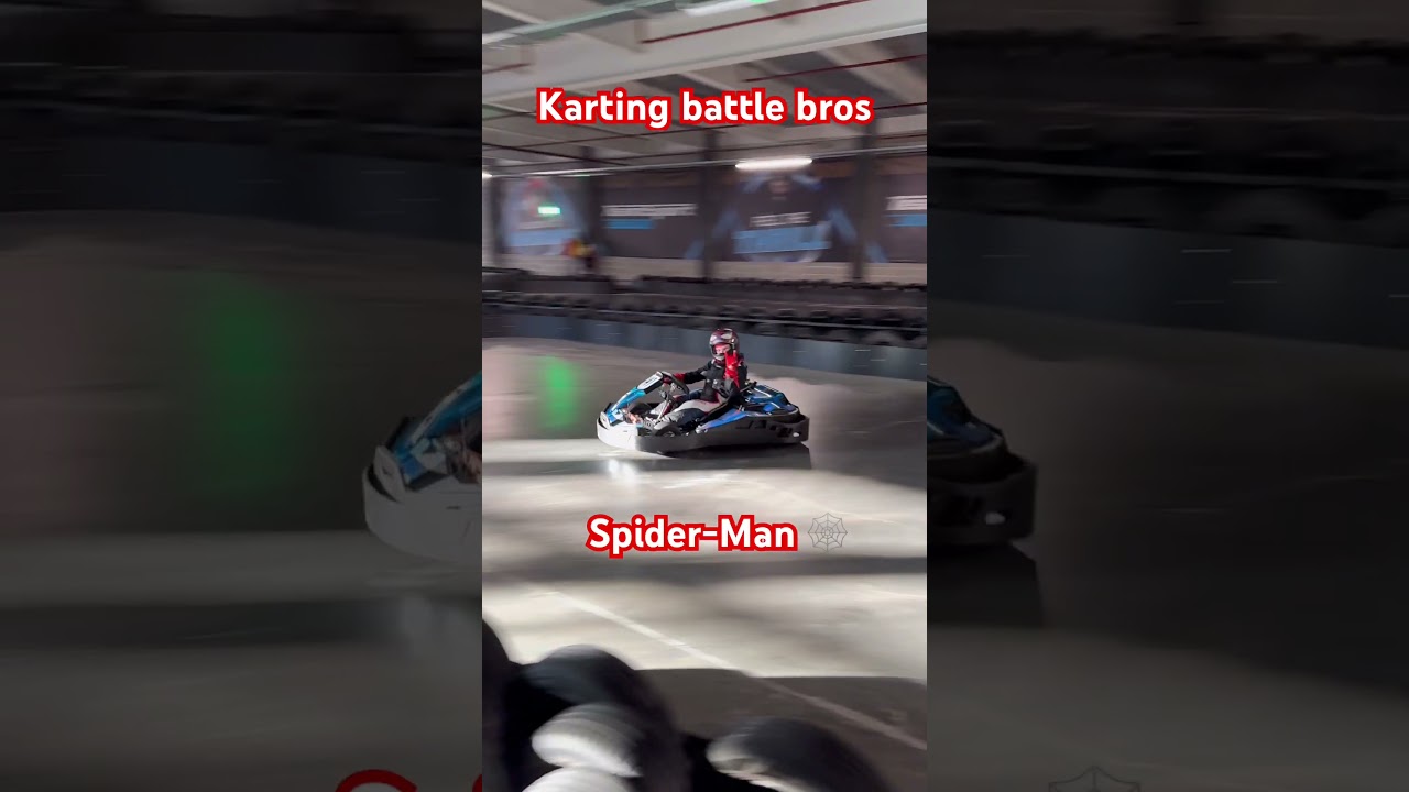 Go-kart brothers race 